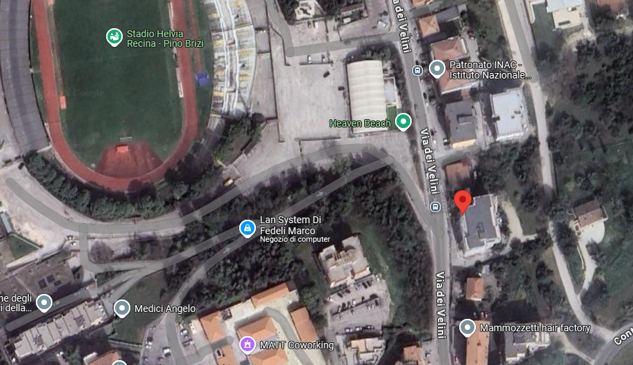 negozio orougualecontanti di macerata mappa